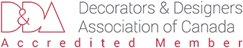 Decorators & Designers Association of Canada - Accredited Memeber